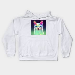 Opal cat Kids Hoodie